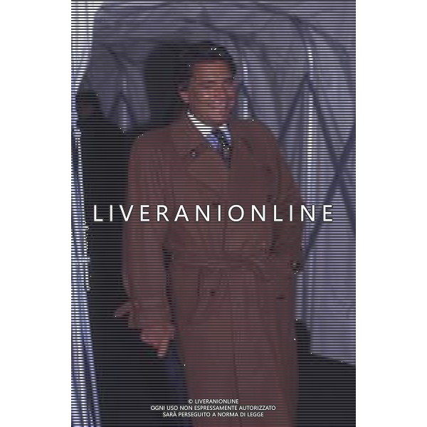 RETROSPETTIVA BERNARD TAPIE PRESIDENTE DEL MARSIGLIA CALCIO NELLA FOTO BERNARD TAPIE AG ALDO LIVERANI SAS