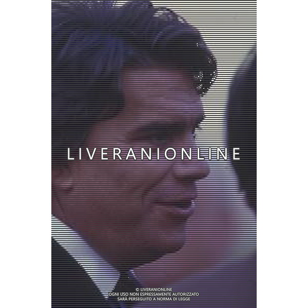 RETROSPETTIVA BERNARD TAPIE PRESIDENTE DEL MARSIGLIA CALCIO NELLA FOTO BERNARD TAPIE AG ALDO LIVERANI SAS