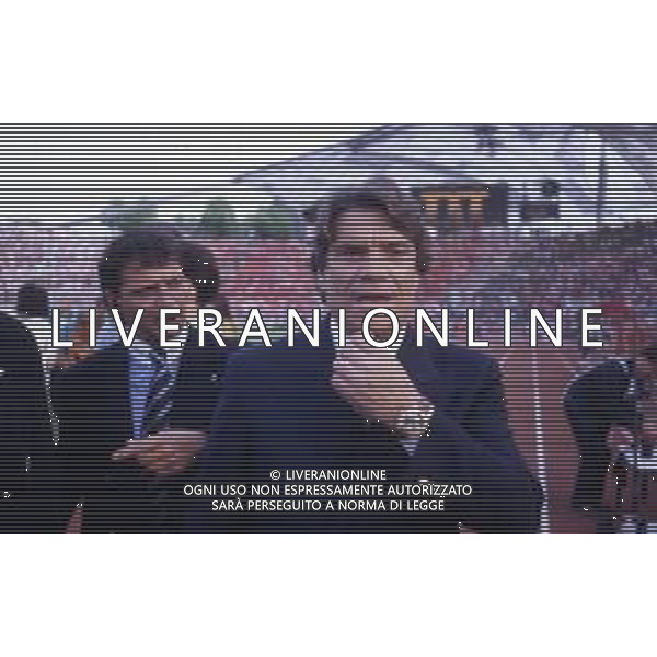 RETROSPETTIVA BERNARD TAPIE PRESIDENTE DEL MARSIGLIA CALCIO NELLA FOTO BERNARD TAPIE AG ALDO LIVERANI SAS