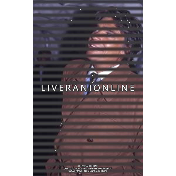 RETROSPETTIVA BERNARD TAPIE PRESIDENTE DEL MARSIGLIA CALCIO NELLA FOTO BERNARD TAPIE AG ALDO LIVERANI SAS