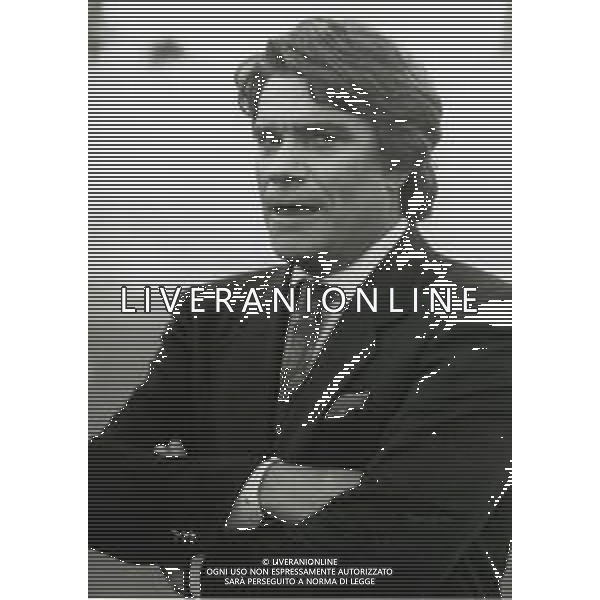 RETROSPETTIVA BERNARD TAPIE PRESIDENTE DEL MARSIGLIA CALCIO NELLA FOTO BERNARD TAPIE AG ALDO LIVERANI SAS