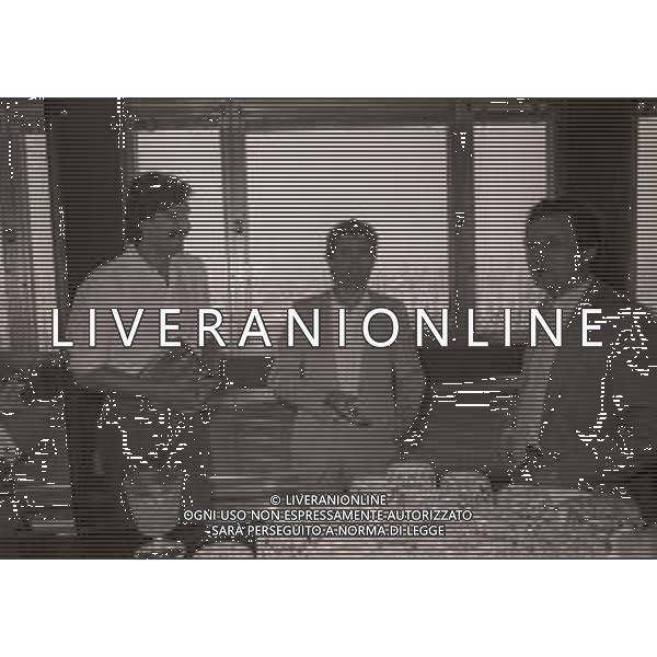 1982 MILANO TERRAZZA MARTINI PRESENTAZIONE TEAM GIACOMO AGOSTINI NELLA FOTO GIACOMO AGOSTINI AG ALDO LIVERANI SAS