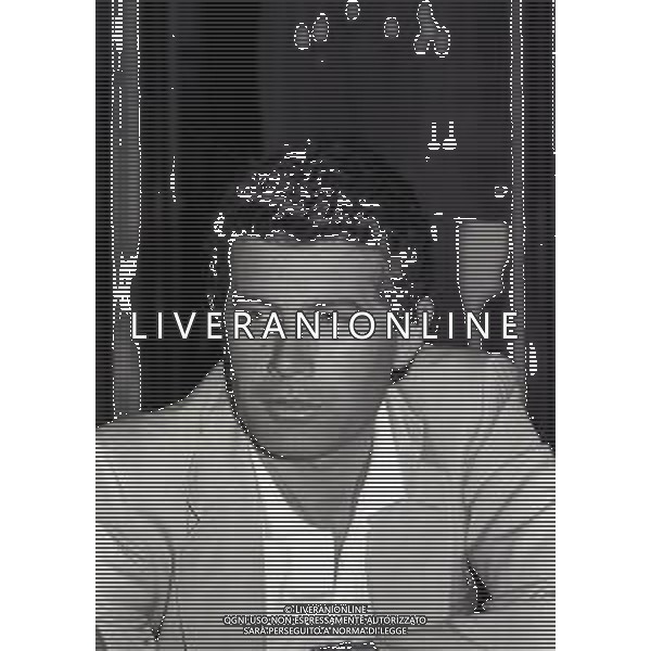 1982 MILANO TERRAZZA MARTINI PRESENTAZIONE TEAM GIACOMO AGOSTINI NELLA FOTO GIACOMO AGOSTINI AG ALDO LIVERANI SAS