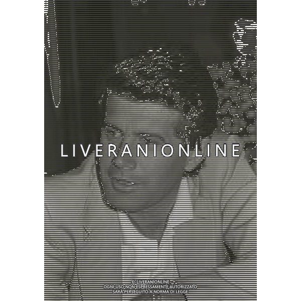 1982 MILANO TERRAZZA MARTINI PRESENTAZIONE TEAM GIACOMO AGOSTINI NELLA FOTO GIACOMO AGOSTINI AG ALDO LIVERANI SAS