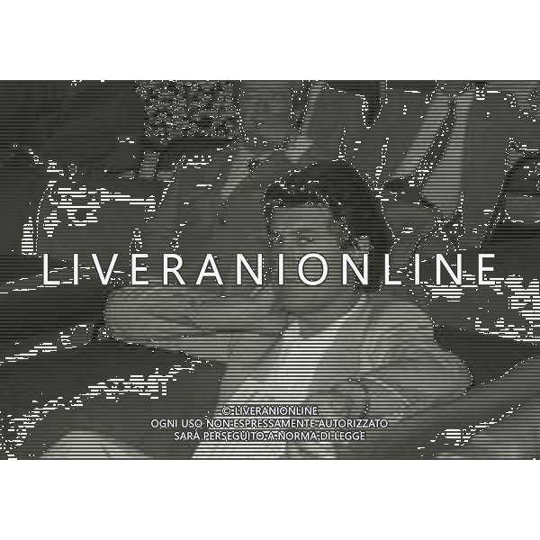 1982 MILANO TERRAZZA MARTINI PRESENTAZIONE TEAM GIACOMO AGOSTINI NELLA FOTO GIACOMO AGOSTINI AG ALDO LIVERANI SAS