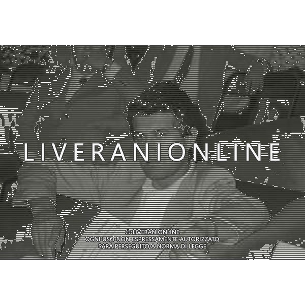 1982 MILANO TERRAZZA MARTINI PRESENTAZIONE TEAM GIACOMO AGOSTINI NELLA FOTO GIACOMO AGOSTINI AG ALDO LIVERANI SAS