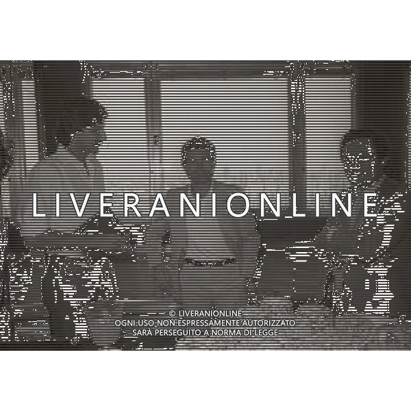 1982 MILANO TERRAZZA MARTINI PRESENTAZIONE TEAM GIACOMO AGOSTINI NELLA FOTO GIACOMO AGOSTINI AG ALDO LIVERANI SAS