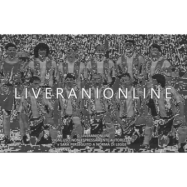 17-03-1993 MILANO CHAMPIONS LEAGUE MILAN PORTO 1-0 NELLA FOTO FORMAZIONE PORTO AG ALDO LIVERANI SAS