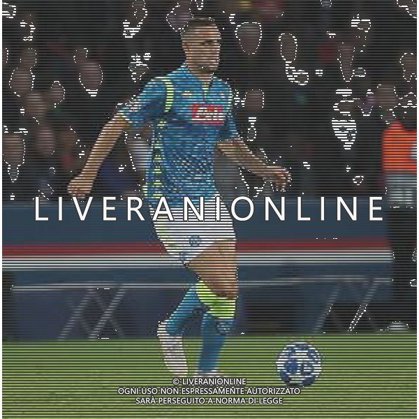 24-10-2018 PARIS SAINT GERMAIN NAPOLI 2-2 CHAMPIONS LEAGUE NELLA FOTO: MAKSIMOVIC NIKOLA FOTO MOSCA/AG.ALDO LIVERANI