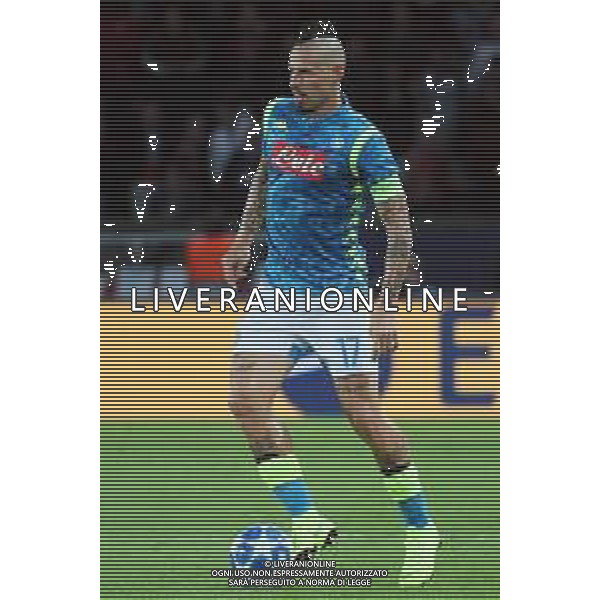 24-10-2018 PARIS SAINT GERMAIN NAPOLI 2-2 CHAMPIONS LEAGUE NELLA FOTO: HAMSIK MAREK FOTO MOSCA/AG.ALDO LIVERANI