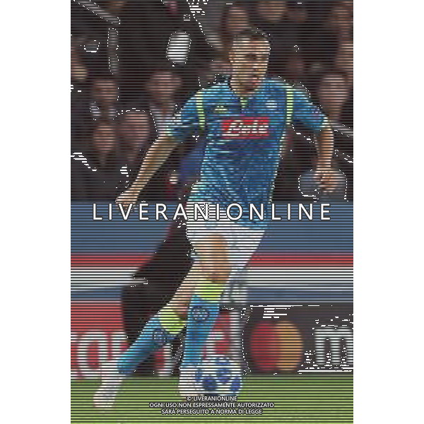 24-10-2018 PARIS SAINT GERMAIN NAPOLI 2-2 CHAMPIONS LEAGUE NELLA FOTO: MAKSIMOVIC NIKOLA FOTO MOSCA/AG.ALDO LIVERANI