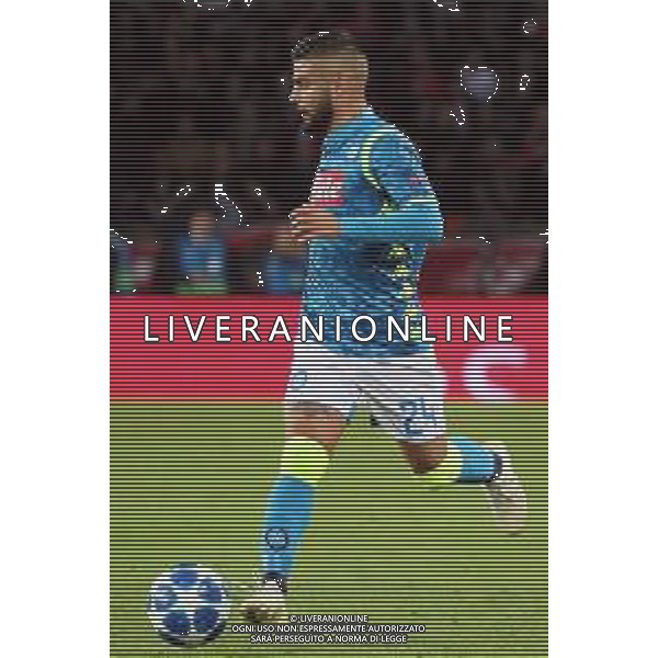 24-10-2018 PARIS SAINT GERMAIN NAPOLI 2-2 CHAMPIONS LEAGUE NELLA FOTO: INSIGNE LORENZO FOTO MOSCA/AG.ALDO LIVERANI