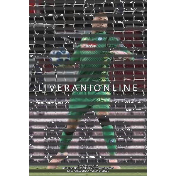 24-10-2018 PARIS SAINT GERMAIN NAPOLI 2-2 CHAMPIONS LEAGUE NELLA FOTO: David Ospina FOTO MOSCA/AG.ALDO LIVERANI