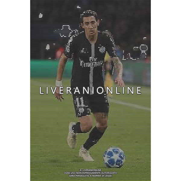 24-10-2018 PARIS SAINT GERMAIN NAPOLI 2-2 NELLA FOTO: Ángel Di María FOTO MOSCA/AG.ALDO LIVERANI