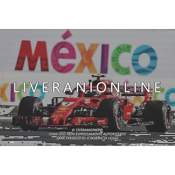 Kimi Raikkonen (FIN) Ferrari SF71H. 26.10.2018. Formula 1 World Championship, Rd 19, Mexican Grand Prix, Mexico City, Mexico, Practice Day. AG ALDO LIVERANI SAS-ONLY ITALY