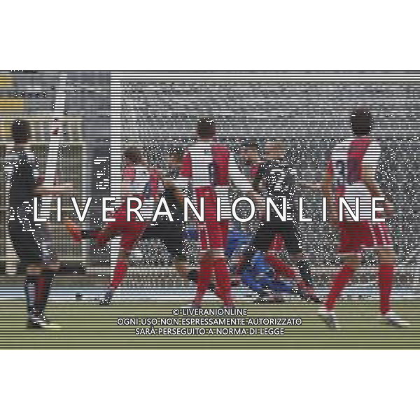Rimini - Sudtirol Campionato di calcio serie C gruppo B 28.10.2018 nella foto: il gol annullato di Venturini Andrea (Rimini fc) ©Claudio Zamagni/Agenzia Aldo Liverani / AGENZIA ALDO LIVERANI SAS