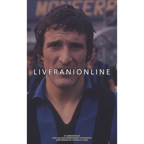 RETROSPETTIVA GIANFRANCO BEDIN CALCIATORE NELLA FOTO GIANFRANCO BEDIN CON LA MAGLIA DELL\'INTER AG ALDO LIVERANI SAS