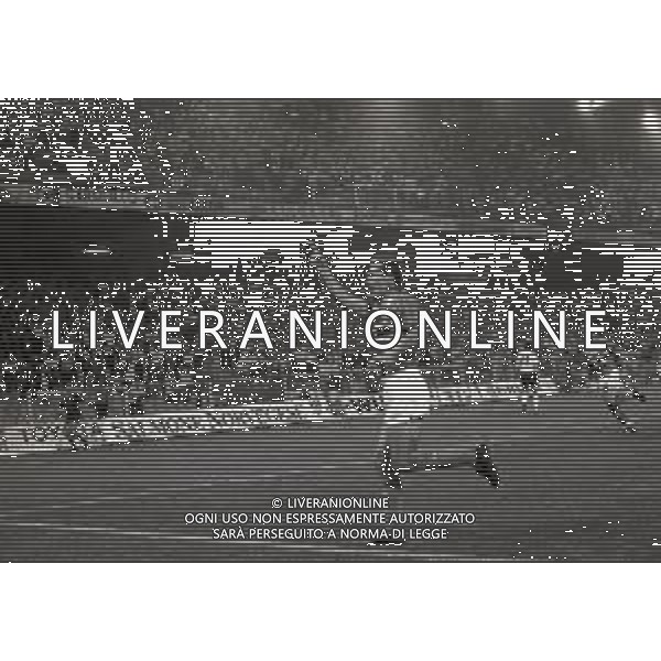 18-09-1991 GENOVA- CHAMPIONS LEAGUE SAMPDORIA ROSENBORG 5-0 NELLA FOTO ESULTANZA GIUSEPPE DOSSENA AG ALDO LIVERANI SAS
