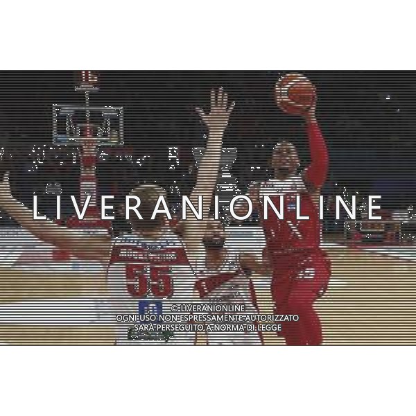 Lega Basket serie A - V.L. Pesaro - AX Armani Echange Milano 28/10/2018 nella foto: Jerrells Curtis (AX Armani Echange Milano) ©Claudio Zamagni/Agenzia Aldo Liverani