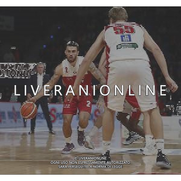 Lega Basket serie A - V.L. Pesaro - AX Armani Echange Milano 28/10/2018 nella foto: James Mike (AX Armani Echange Milano) ©Claudio Zamagni/Agenzia Aldo Liverani