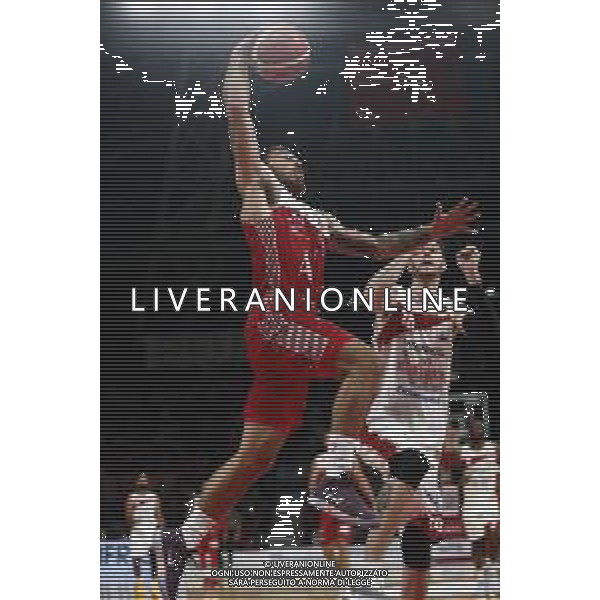 Lega Basket serie A - V.L. Pesaro - AX Armani Echange Milano 28/10/2018 nella foto: James Mike (AX Armani Echange Milano) ©Claudio Zamagni/Agenzia Aldo Liverani