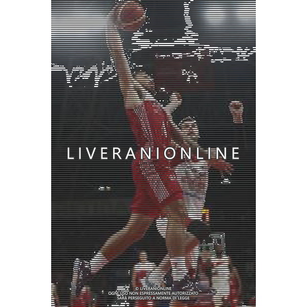 Lega Basket serie A - V.L. Pesaro - AX Armani Echange Milano 28/10/2018 nella foto: James Mike (AX Armani Echange Milano) ©Claudio Zamagni/Agenzia Aldo Liverani