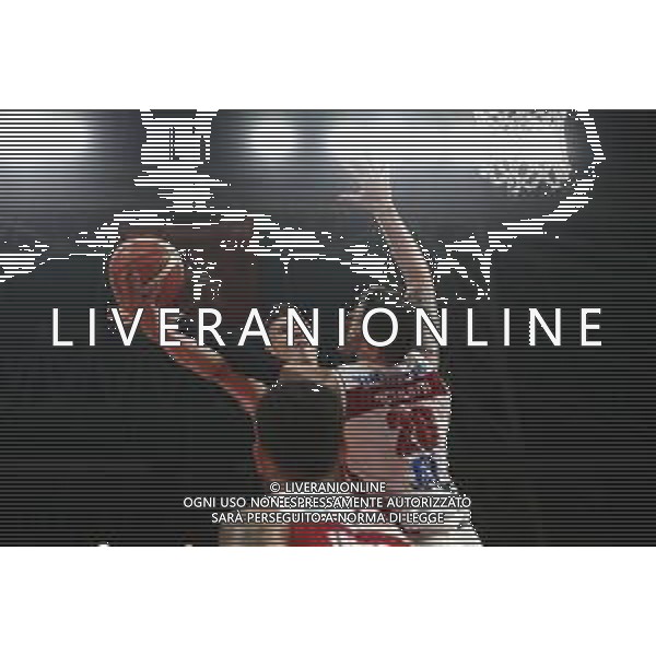Lega Basket serie A - V.L. Pesaro - AX Armani Echange Milano 28/10/2018 nella foto: Tarczewski Kaleb (AX Armani Echange Milano) ©Claudio Zamagni/Agenzia Aldo Liverani
