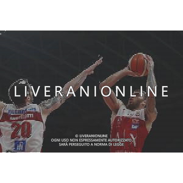 Lega Basket serie A - V.L. Pesaro - AX Armani Echange Milano 28/10/2018 nella foto: James Mike (AX Armani Echange Milano) ©Claudio Zamagni/Agenzia Aldo Liverani