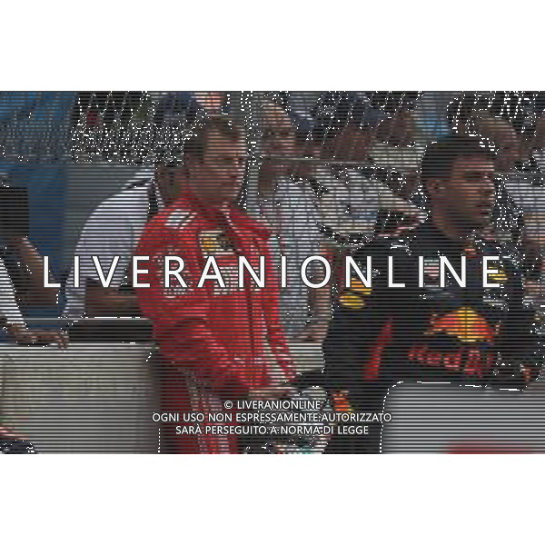 Kimi Raikkonen (FIN) Ferrari SF71H. 28.10.2018. Formula 1 World Championship, Rd 19, Mexican Grand Prix, Mexico City, Mexico, Race Day. / AGENZIA ALDO LIVERANI SAS - ITALY ONLY EDITORIAL USE ONLY - GP F1 MESSICO GARA 28.10.2018