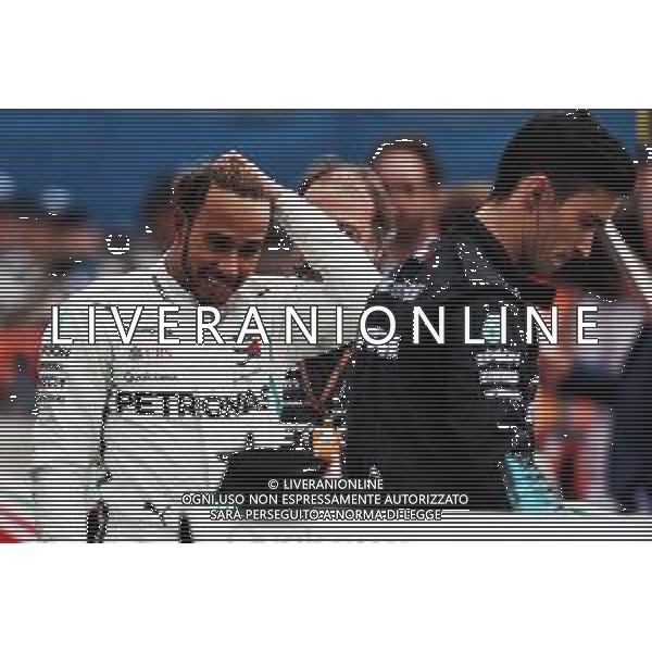 Lewis Hamilton (GBR) Mercedes AMG F1 celebrates winning the World Championship. 28.10.2018. Formula 1 World Championship, Rd 19, Mexican Grand Prix, Mexico City, Mexico, Race Day. / AGENZIA ALDO LIVERANI SAS - ITALY ONLY EDITORIAL USE ONLY - GP F1 MESSICO GARA 28.10.2018