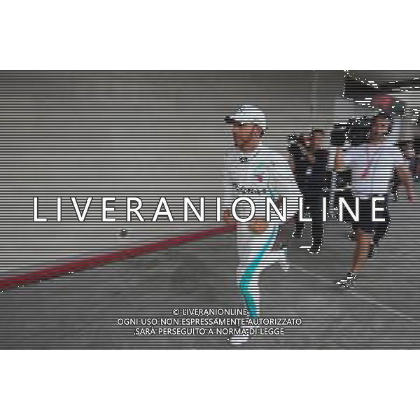 Lewis Hamilton (GBR) Mercedes AMG F1 28.10.2018. Formula 1 World Championship, Rd 19, Mexican Grand Prix, Mexico City, Mexico, Race Day. / AGENZIA ALDO LIVERANI SAS - ITALY ONLY EDITORIAL USE ONLY - GP F1 MESSICO GARA 28.10.2018