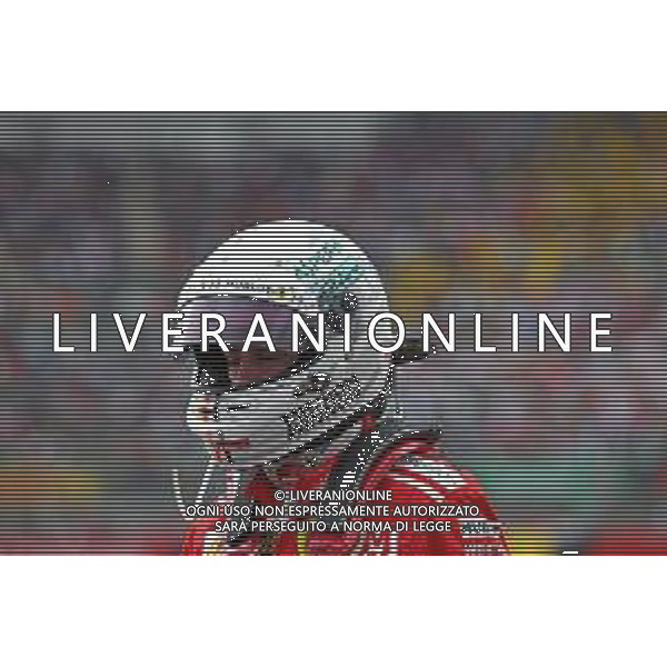 Sebastian Vettel (GER) Scuderia Ferrari 28.10.2018. Formula 1 World Championship, Rd 19, Mexican Grand Prix, Mexico City, Mexico, Race Day. / AGENZIA ALDO LIVERANI SAS - ITALY ONLY EDITORIAL USE ONLY - GP F1 MESSICO GARA 28.10.2018