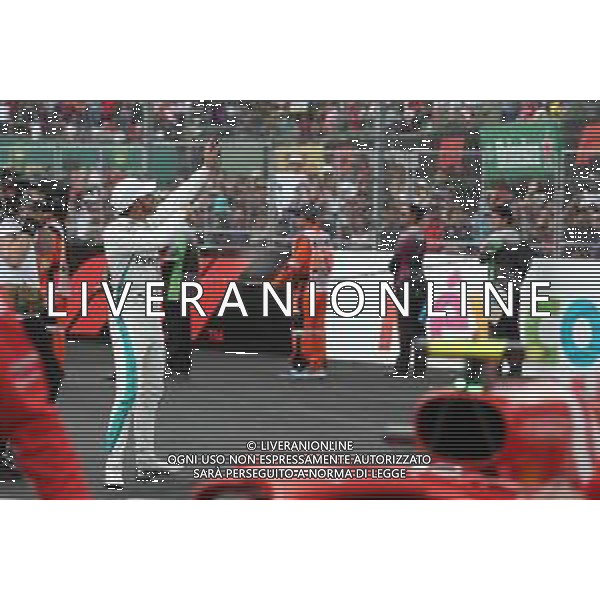 Lewis Hamilton (GBR) Mercedes AMG F1 28.10.2018. Formula 1 World Championship, Rd 19, Mexican Grand Prix, Mexico City, Mexico, Race Day. / AGENZIA ALDO LIVERANI SAS - ITALY ONLY EDITORIAL USE ONLY - GP F1 MESSICO GARA 28.10.2018