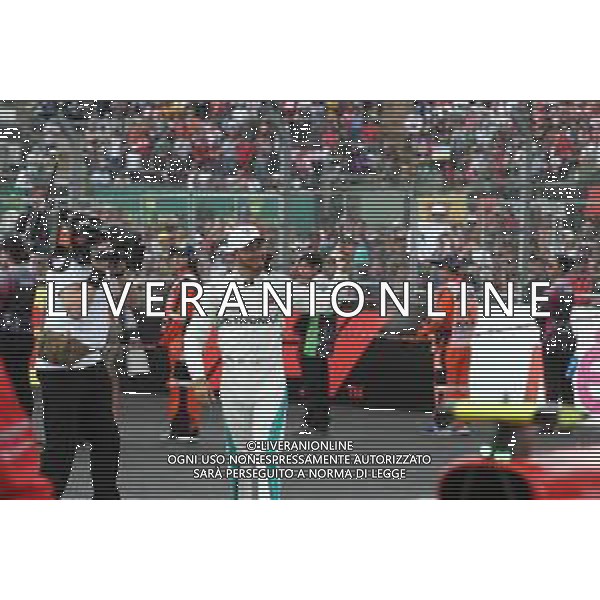 Lewis Hamilton (GBR) Mercedes AMG F1 28.10.2018. Formula 1 World Championship, Rd 19, Mexican Grand Prix, Mexico City, Mexico, Race Day. / AGENZIA ALDO LIVERANI SAS - ITALY ONLY EDITORIAL USE ONLY - GP F1 MESSICO GARA 28.10.2018