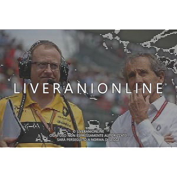 Mark Slade (GBR), Renault F1 Team, Alain Prot (FRA), Renault F1 Team 28.10.2018. Formula 1 World Championship, Rd 19, Mexican Grand Prix, Mexico City, Mexico, Race Day. AG ALDO LIVERANI SAS-ONLY ITALY