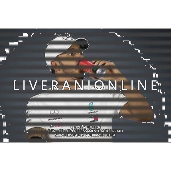 Lewis Hamilton (GBR) Mercedes AMG F1 in the FIA Press Conference. 28.10.2018. Formula 1 World Championship, Rd 19, Mexican Grand Prix, Mexico City, Mexico, Race Day. AG ALDO LIVERANI SAS-ONLY ITALY