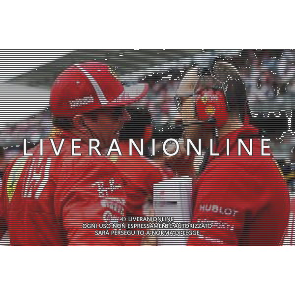 Kimi Raikkonen (FIN) Ferrari on the grid. 28.10.2018. Formula 1 World Championship, Rd 19, Mexican Grand Prix, Mexico City, Mexico, Race Day. AG ALDO LIVERANI SAS-ONLY ITALY