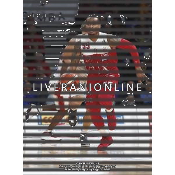 Lega Basket serie A- V.L. Pesaro - AX Armani Echange Milano 28/10/2018 nella foto: Jerrells Curtis (AX Armani Echange Milano) ©Claudio Zamagni/Agenzia Aldo Liverani