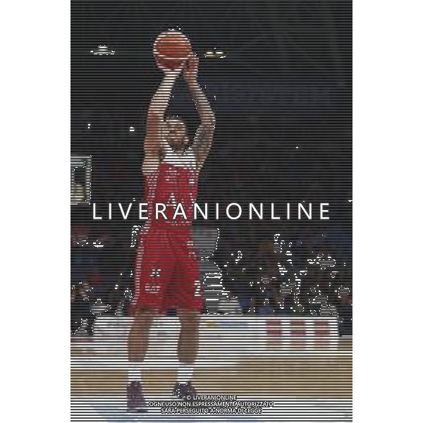 Lega Basket serie A - V.L. Pesaro - AX Armani Echange Milano 28/10/2018 nella foto: James Mike (AX Armani Echange Milano) ©Claudio Zamagni/Agenzia Aldo Liverani