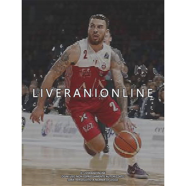 Lega Basket serie A - V.L. Pesaro - AX Armani Echange Milano 28/10/2018 nella foto: James Mike (AX Armani Echange Milano) ©Claudio Zamagni/Agenzia Aldo Liverani