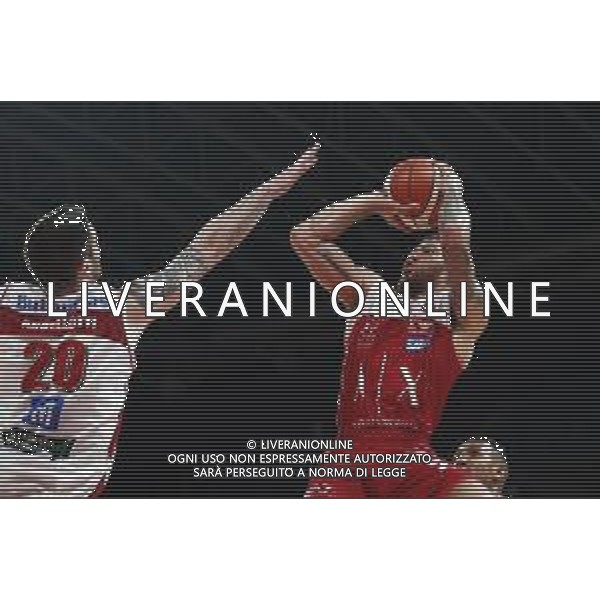 Lega Basket serie A - V.L. Pesaro - AX Armani Echange Milano 28/10/2018 nella foto: James Mike (AX Armani Echange Milano) ©Claudio Zamagni/Agenzia Aldo Liverani
