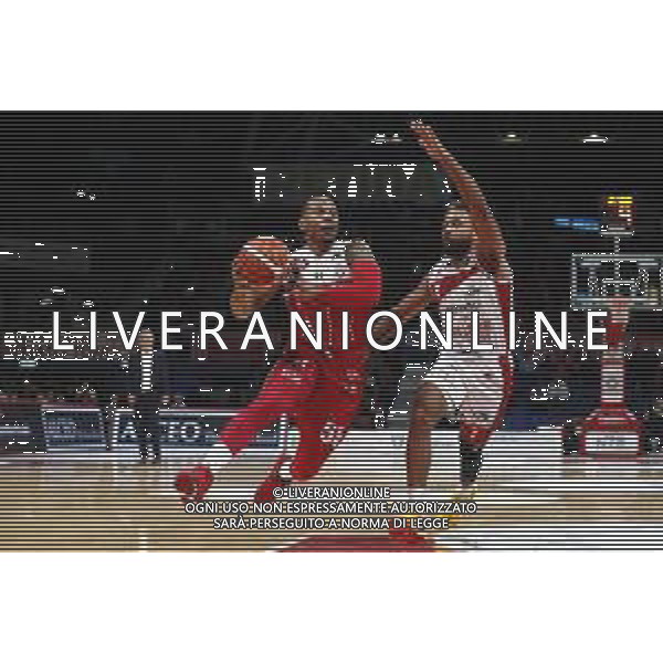 Lega Basket serie A - V.L. Pesaro - AX Armani Echange Milano 28/10/2018 nella foto: Jerrells Curtis (AX Armani Echange Milano) ©Claudio Zamagni/Agenzia Aldo Liverani