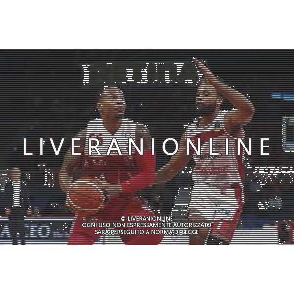 Lega Basket serie A - V.L. Pesaro - AX Armani Echange Milano 28/10/2018 nella foto: Jerrells Curtis (AX Armani Echange Milano) ©Claudio Zamagni/Agenzia Aldo Liverani