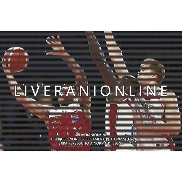 Lega Basket serie A - V.L. Pesaro - AX Armani Echange Milano 28/10/2018 nella foto: James Mike (AX Armani Echange Milano) ©Claudio Zamagni/Agenzia Aldo Liverani