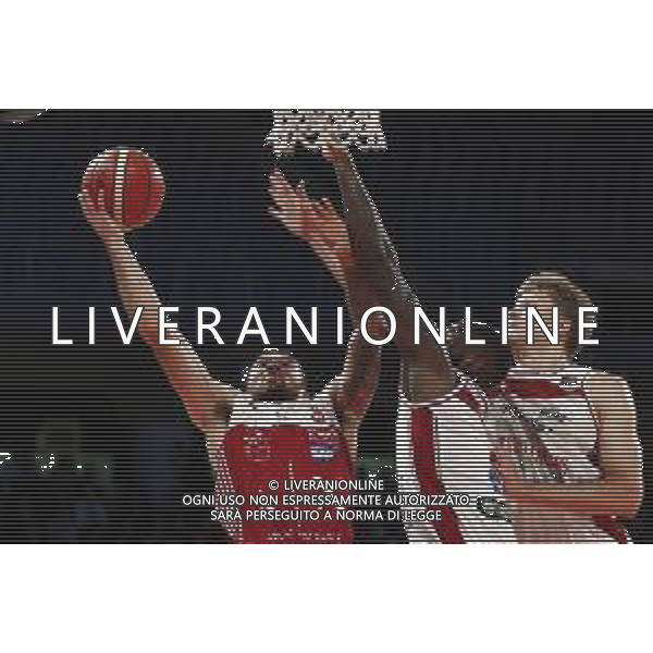 Lega Basket serie A - V.L. Pesaro - AX Armani Echange Milano 28/10/2018 nella foto: James Mike (AX Armani Echange Milano) ©Claudio Zamagni/Agenzia Aldo Liverani