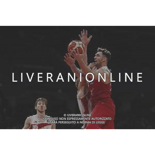 Lega Basket serie A - V.L. Pesaro - AX Armani Echange Milano 28/10/2018 nella foto: Burns Christian (AX Armani Echange Milano) ©Claudio Zamagni/Agenzia Aldo Liverani