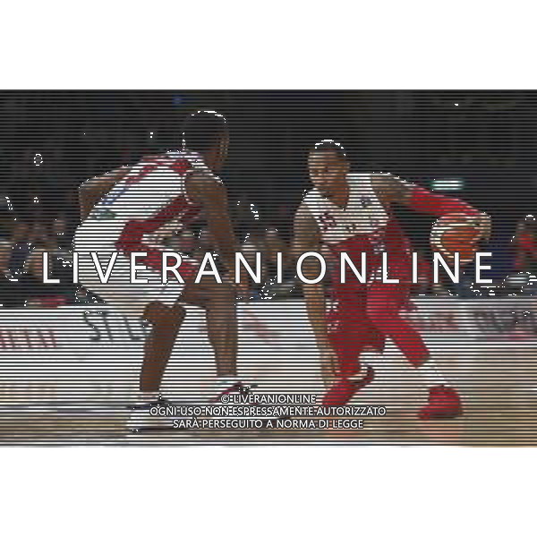 Lega Basket serie A - V.L. Pesaro - AX Armani Echange Milano 28/10/2018 nella foto: Jerrells Curtis (AX Armani Echange Milano) ©Claudio Zamagni/Agenzia Aldo Liverani