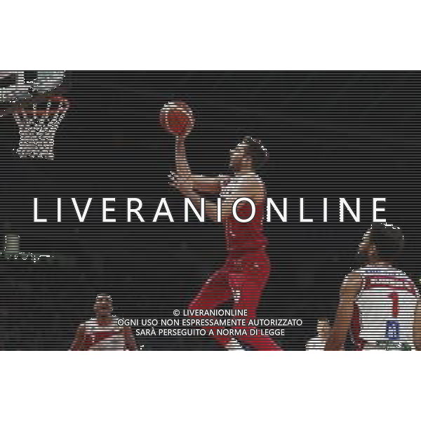 Lega Basket serie A - V.L. Pesaro - AX Armani Echange Milano 28/10/2018 nella foto: Della Valle Amedeo (AX Armani Echange Milano) ©Claudio Zamagni/Agenzia Aldo Liverani