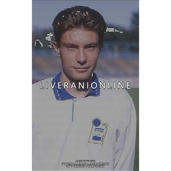 RETROSPETTIVA MASSIMO BRAMBILLA CALCIATORE NELLA FOTO MASSIMO BRAMBILLA CON LA MAGLIA DELLA NAZIONALE ITALIANA AG ALDO LIVERANI SAS