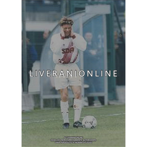 RETROSPETTIVA MASSIMO BRAMBILLA CALCIATORE NELLA FOTO MASSIMO BRAMBILLA CON LA MAGLIA DEL TORINO CALCIO AG ALDO LIVERANI SAS